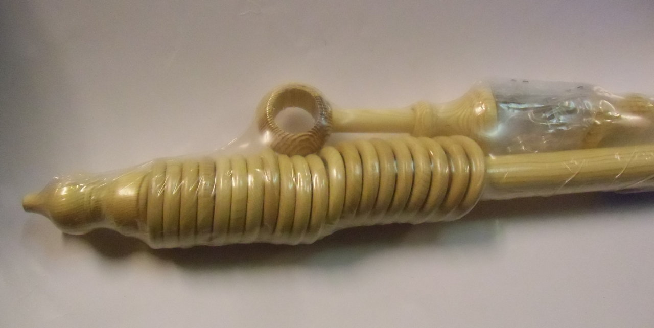 Záclonová tyč borovice 180 cm
