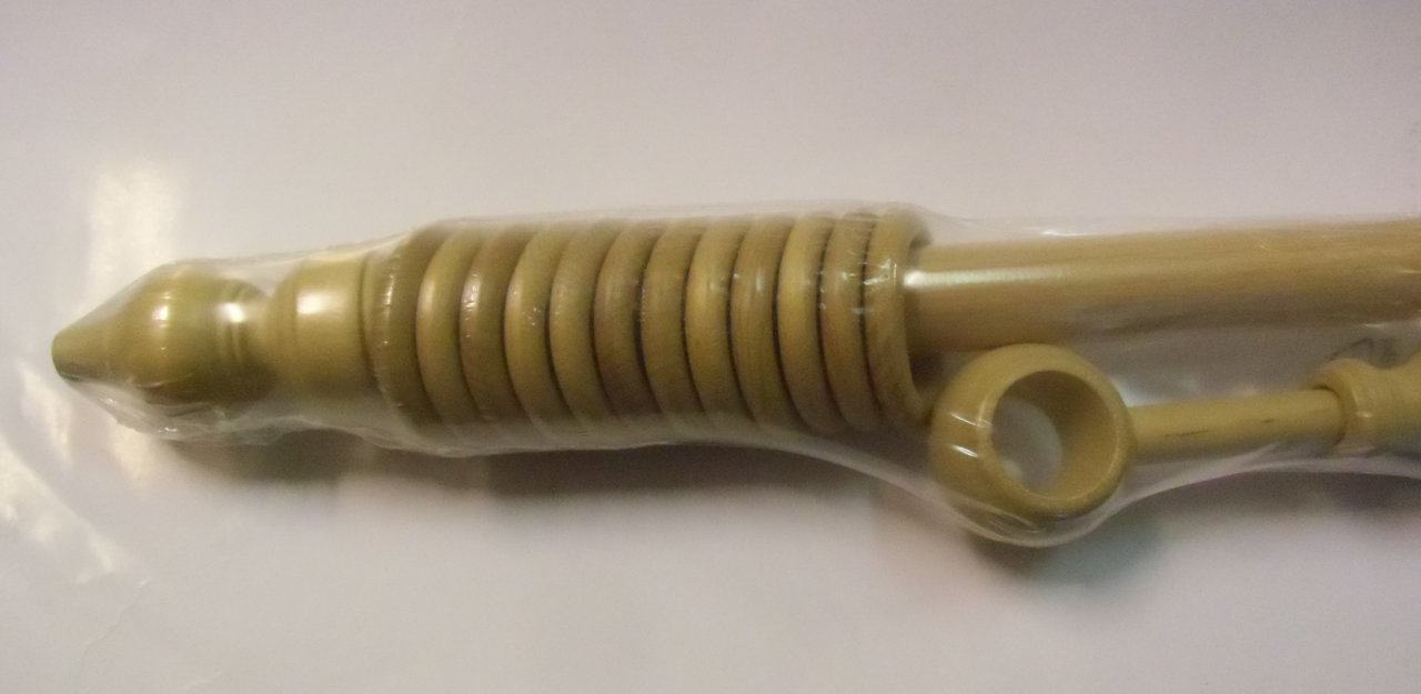 Záclonová tyč přírodní 220 cm 