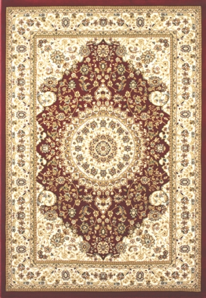 Kusový koberec SALYUT RED 1566 A, 120 x 170 cm