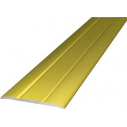 Přechodový samolepící profil PRINZ š. 38 mm, délka 270 cm,0-2mm, barva zlatá - Poslední 4 kusy - Ukončena výroba