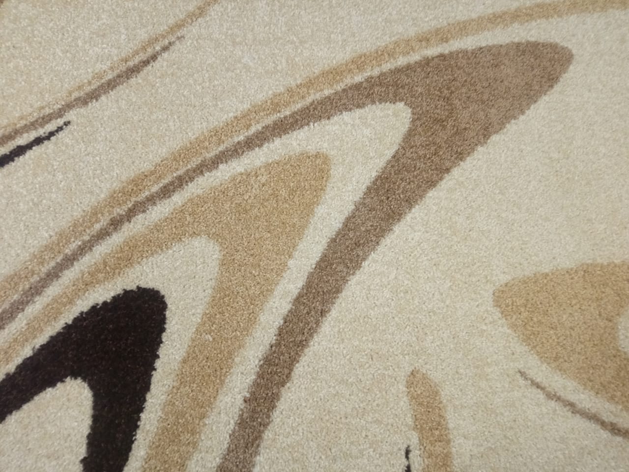 Kusový koberec karmel COFFEE krem 80 x 150 cm - Poslední kus