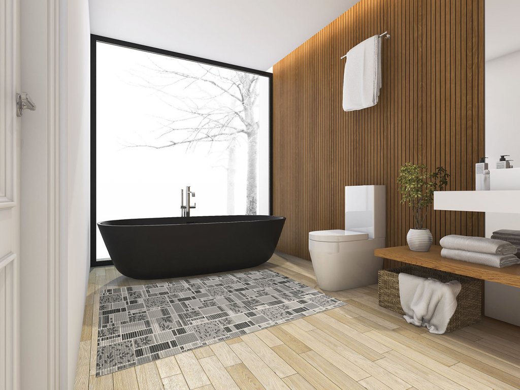 Aquamat koupelnová pěnová rohož 4013-4 - šíře 65 cm