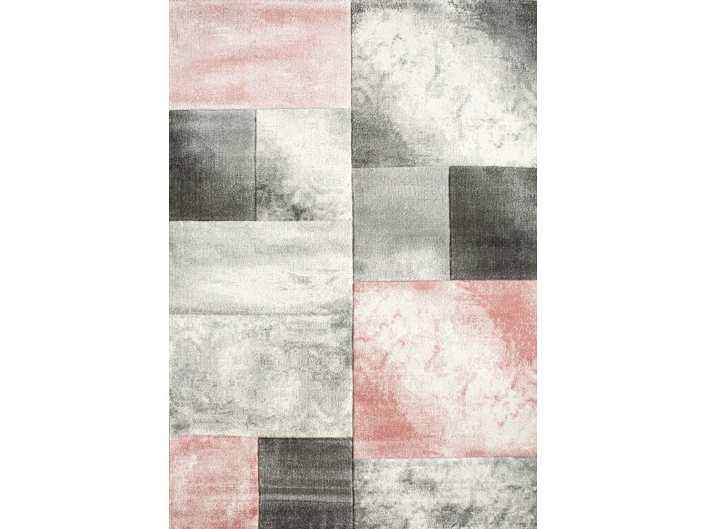 Kusový koberec HAWAII / 1710-03 PINK - 200 x 290 cm
