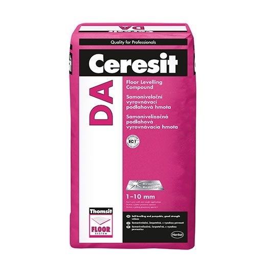 SAMONIVELAČNÍ VYROVNÁVACÍ HMOTA CERESIT DA - 25 KG - POUZE OSOBNÍ ODBĚR
