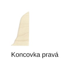 pravé ukončení sokl SLK 50 Döllken - W132