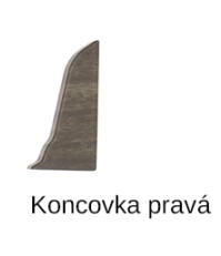 pravé ukončení sokl SLK 50 Döllken - W161