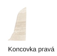 pravé ukončení sokl SLK 50 Döllken - W217