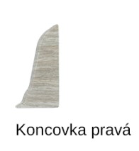 pravé ukončení sokl SLK 50 Döllken - W478
