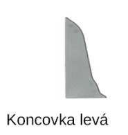 levé ukončení sokl SLK 50 Döllken - W146