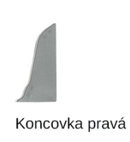 pravé ukončení sokl SLK 50 Döllken - W146