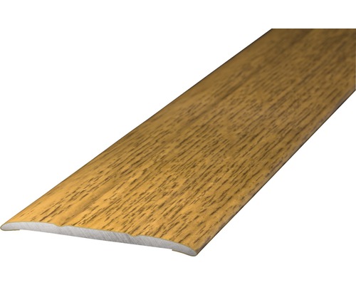 Přechodový samolepící profil PRINZ š. 38 mm, délka 90 cm,0-2mm, dekor dub tmavý