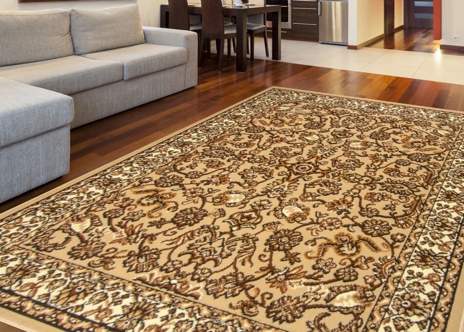 Kusový koberec Samira New Beige 12002-050, 80 x 150 cm