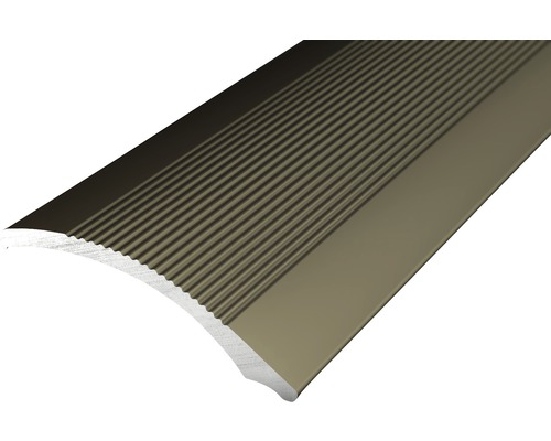 Přechodový samolepící profil PRINZ š. 38 mm, délka 270 cm, ušlechtilá ocel matná - výškový rozdíl 0-11 mm
