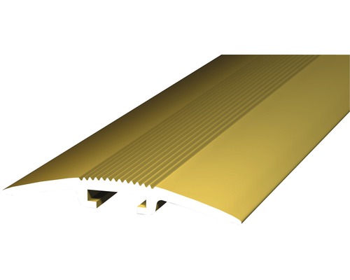 Přechodový profil PRINZ š. 38 mm, délka 90 cm, barva zlatá - výškový rozdíl 4-17,5 mm