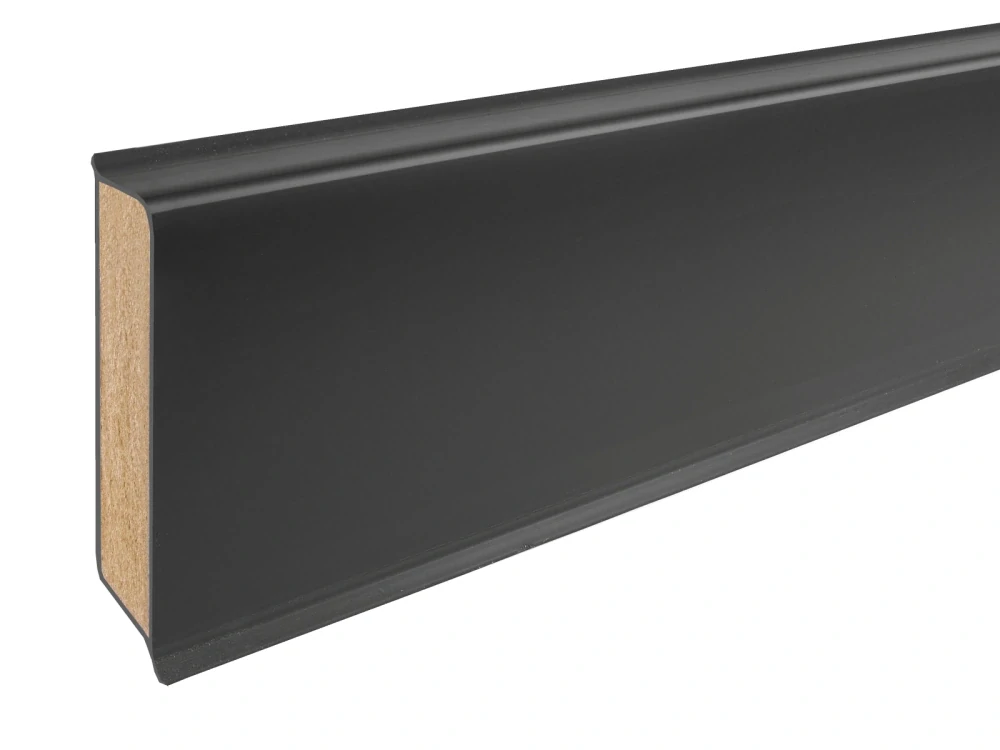 Soklová lišta Döllken Cubu flex life 100 mm, černá - 1144 - 2,5m
