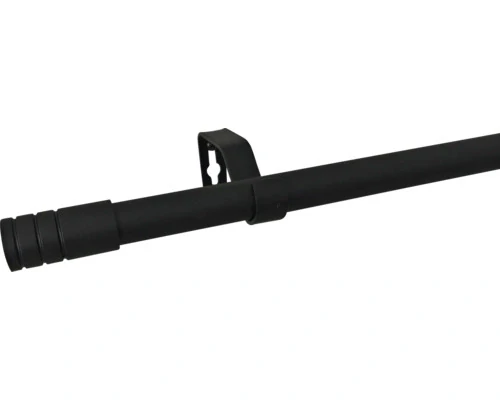 Záclonová tyč KAPPA Ø 20 mm 200 cm černá