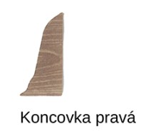 pravé ukončení sokl SLK 50 Döllken - W470