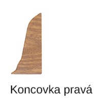 pravé ukončení sokl SLK 50 Döllken - W475