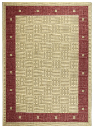 Kusový koberec Sisalo 879 J84 Red - 67 x 120 cm