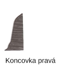 pravé ukončení sokl SLK 50 Döllken - W476