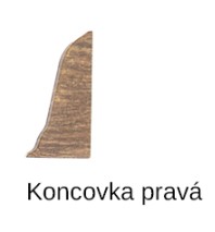 pravé ukončení sokl SLK 50 Döllken - W645