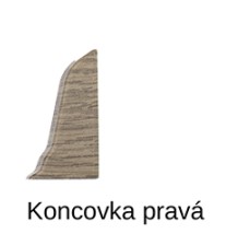 pravé ukončení sokl SLK 50 Döllken - W650