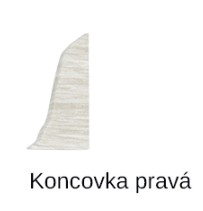 pravé ukončení sokl SLK 50 Döllken - W644