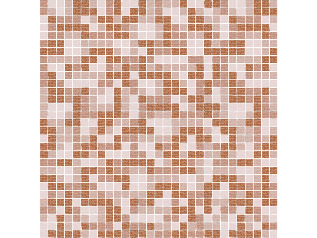 TERRAMAT koupelnové pěnové PVC 569-6 - šíře 60 cm - Posledních 1 bm. Ukončena výroba dekoru