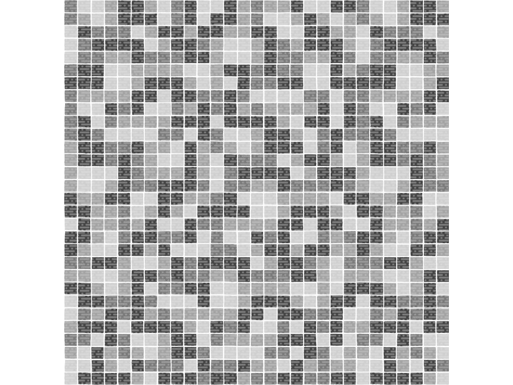 TERRAMAT koupelnové pěnové PVC 569-5 - šíře 60 cm - Posledních 2.10m a 1.60 m - Ukončena výroba