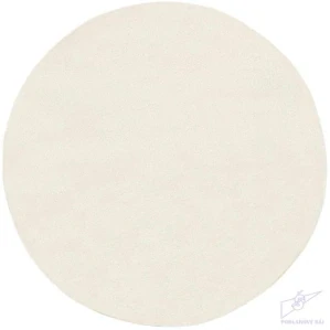 Kusový koberec BUNNY kruh N33 krémově bílý, 80 cm