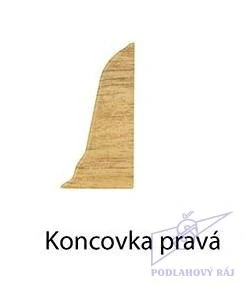 pravé ukončení sokl SLK 50 Döllken - 3047