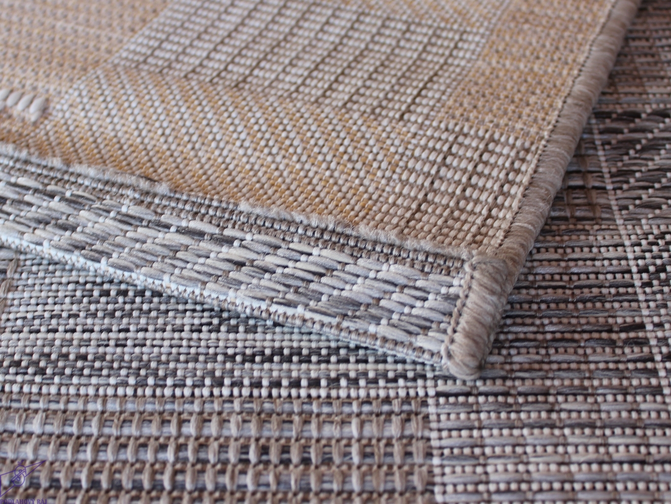 Kusový koberec TERAZZA 21107/740 IVORY Silver/Taupe 120 x 170 cm