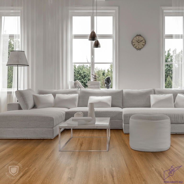 Vinylová podlaha CLICK ELIT RIGID WIDE / 23322 NATURAL OAK PLAIN - DOPRAVA ZDARMA