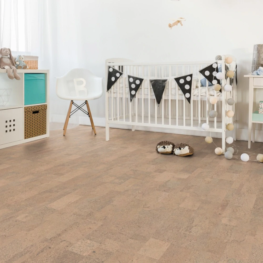 Premier Cork Korková dlaždice Parketa krémová