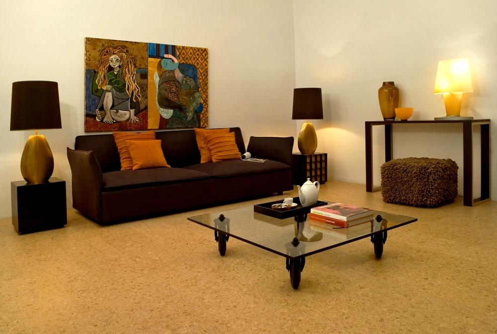 Korková podlaha CHAMPAGNER, natural