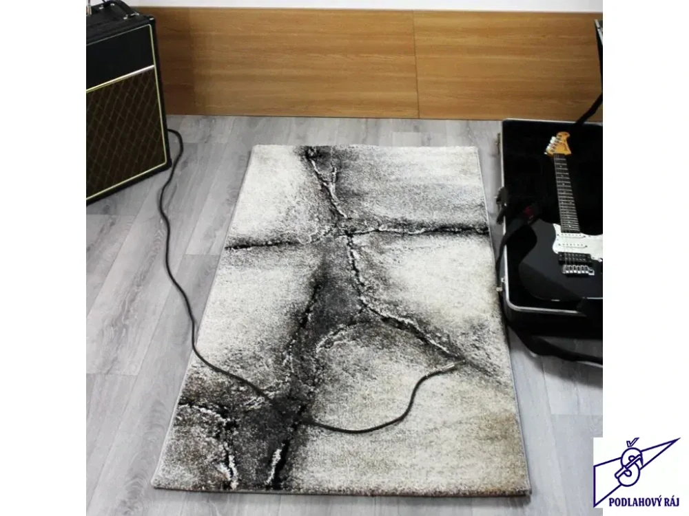 Kusový koberec IBIZA / 608-295 GREY, 120 x 170 cm