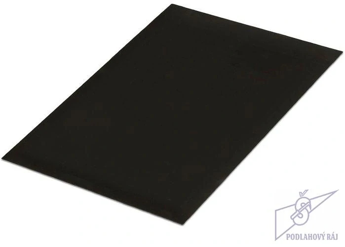 Kusový koberec COLOR UNI Black, 60 x 100 cm