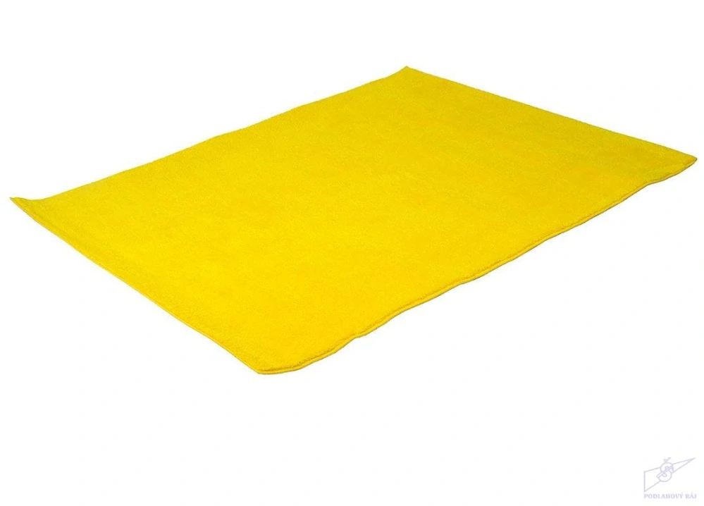 Kusový koberec SPRING yellow – žlutý - 80x150 cm