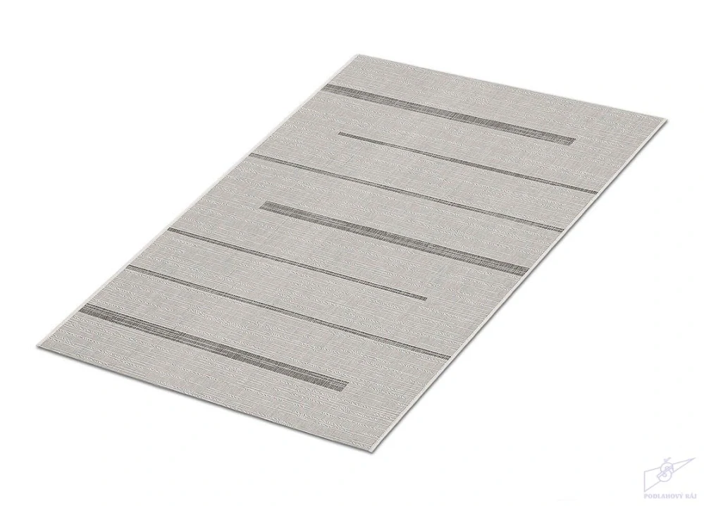 Kusový koberec ADRIA NEW 06/SGS venkovní šedobéžový, 160 x 230 cm