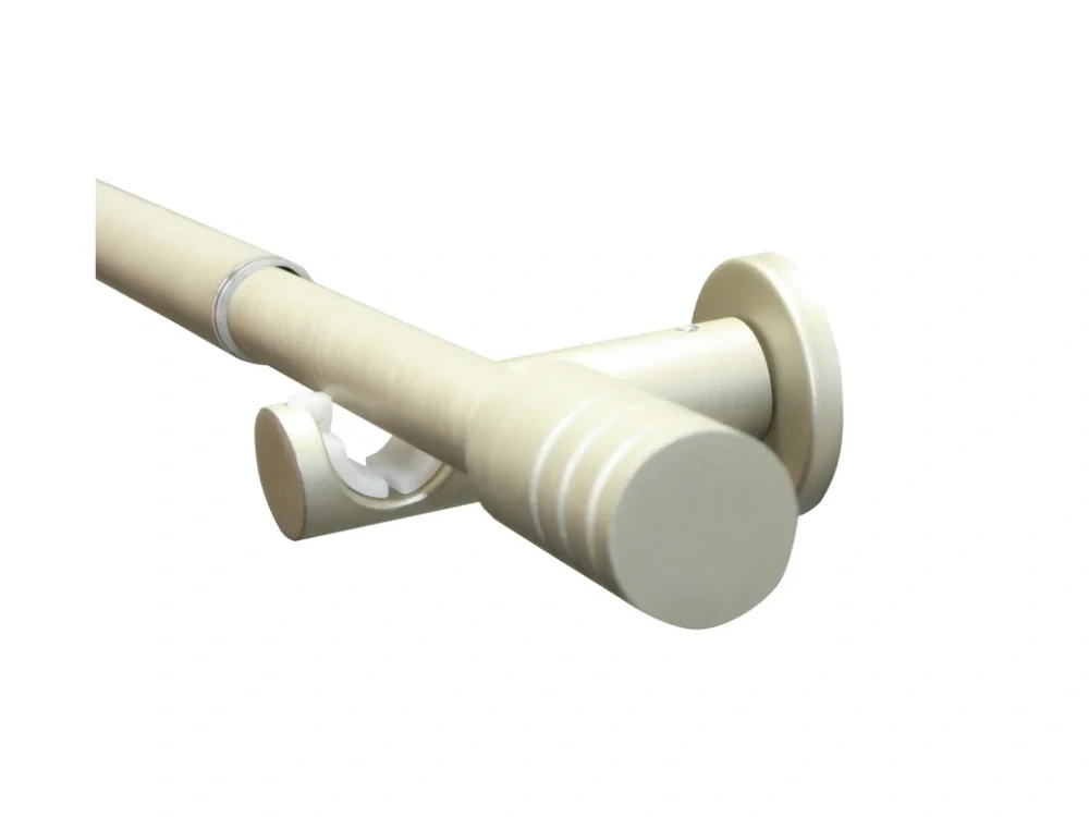 Teleskopická záclonová tyč Elba Válec 19/16mm champagner 120-210 cm