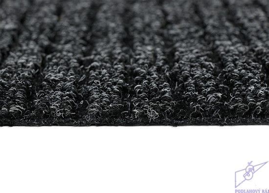 čistící zona CAPRI  07 - černá š. 1m