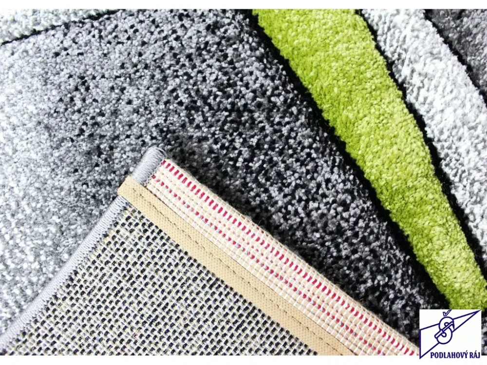 Kusový koberec Brilliance Grey/Green 21807-954, 160 x 230 cm