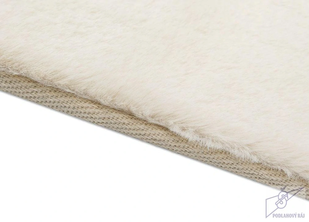 Kusový koberec BUNNY N33 krémově bílá, 80 x 120 cm