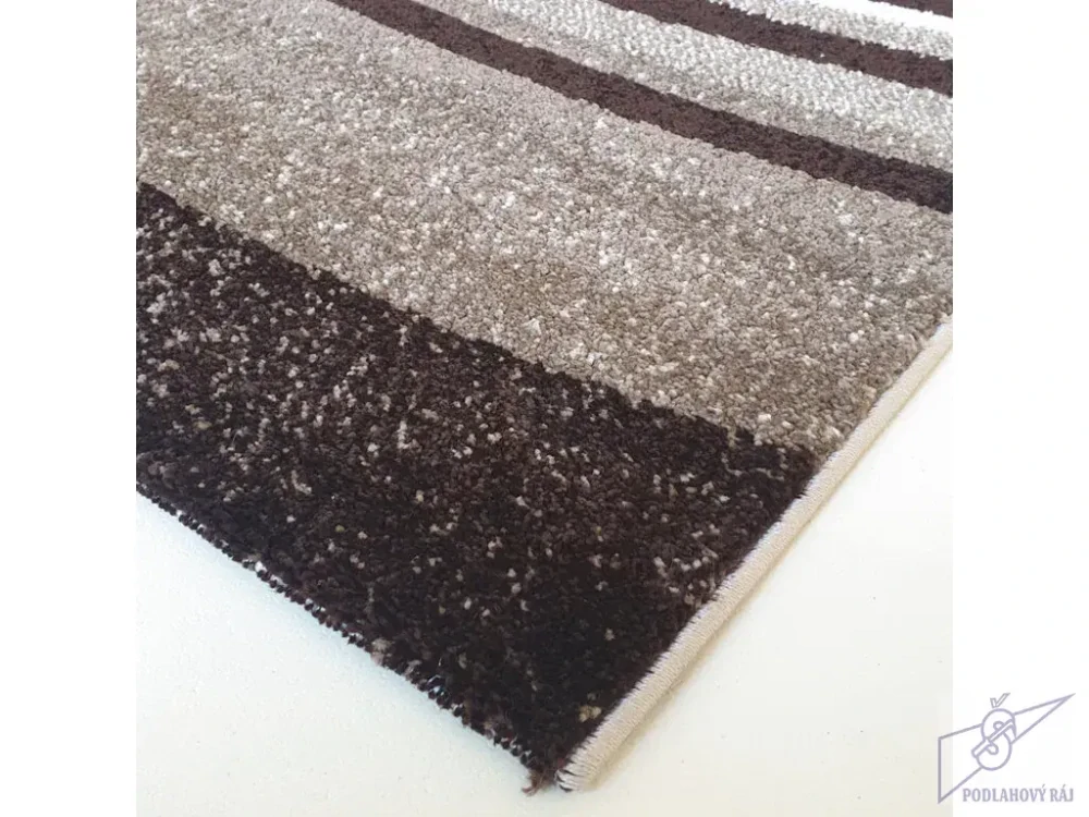Kusový koberec ENIGMA NEW 307-76 Brown-beige - 80 x 150 cm