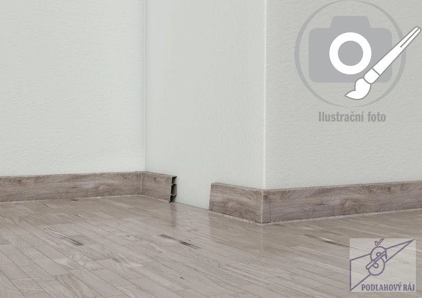 Lišta soklová SLK 60 Q Döllken, Q 4115 - 2,5m