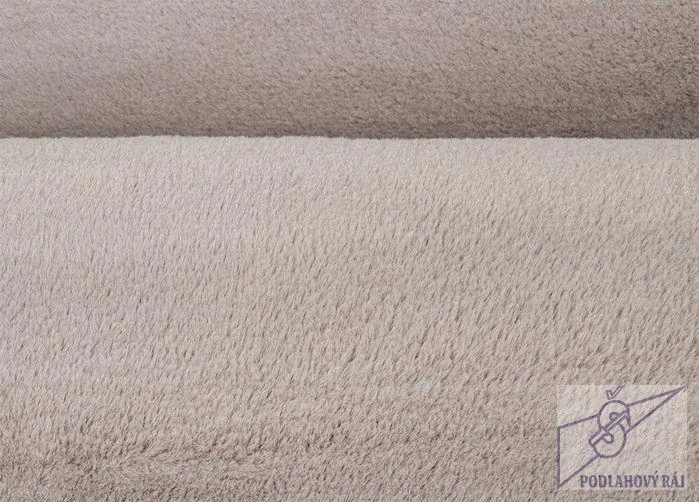 Kusový koberec COLOR UNI Taupe, 60 x 100 cm