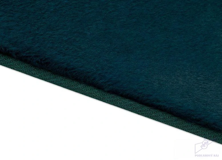 Kusový koberec BUNNY N19 petrolejově zelený, 80 x 120 cm