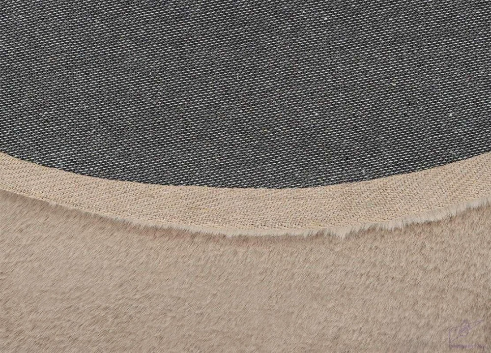 Kusový koberec BUNNY kruh N23 béžový, 80 cm