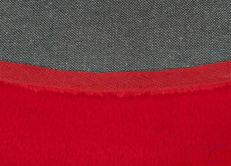 Kusový koberec BUNNY kruh N10 červený, 80 cm