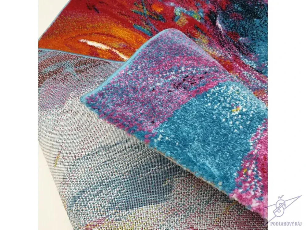 Kusový koberec Fantasy 814-61 Lila-blue - 160 x 230 cm